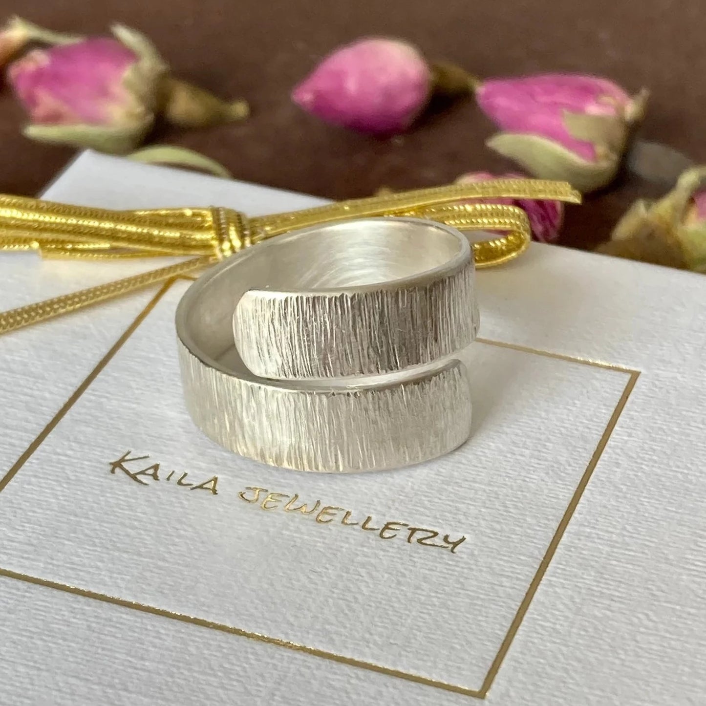 sterling silver adjustable ring