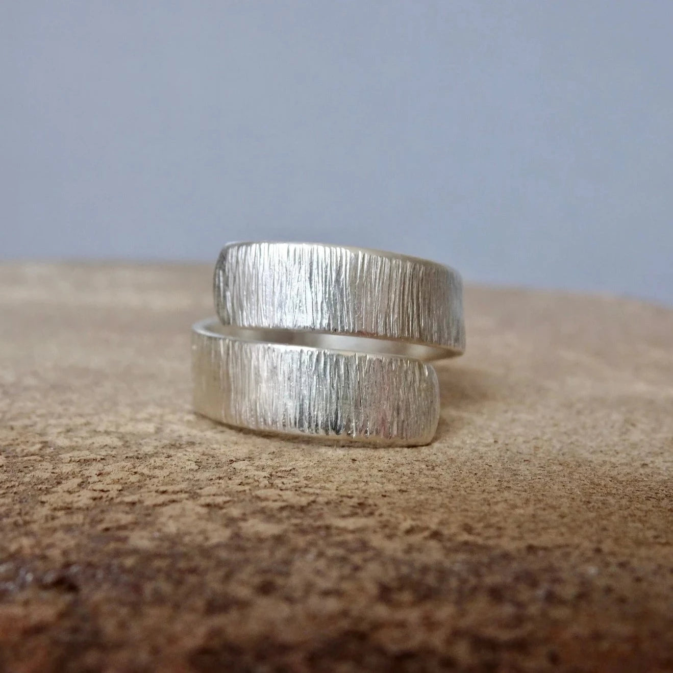 silver adjustable ring