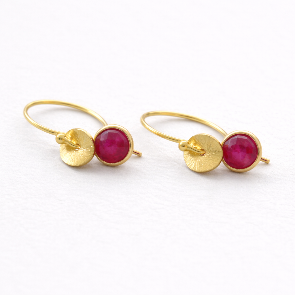 Birthstone earrings