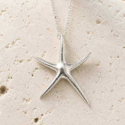 Sterling Silver Starfish Necklace