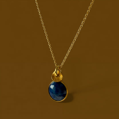 Lapis Lazuli Gold Vermeil Necklace
