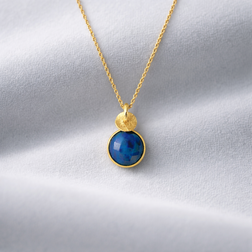 Lapis Lazuli Gold Vermeil Necklace
