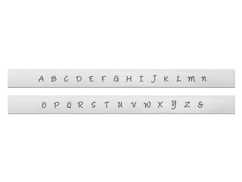 Personalised Sterling Silver Initial Hoop Earrings