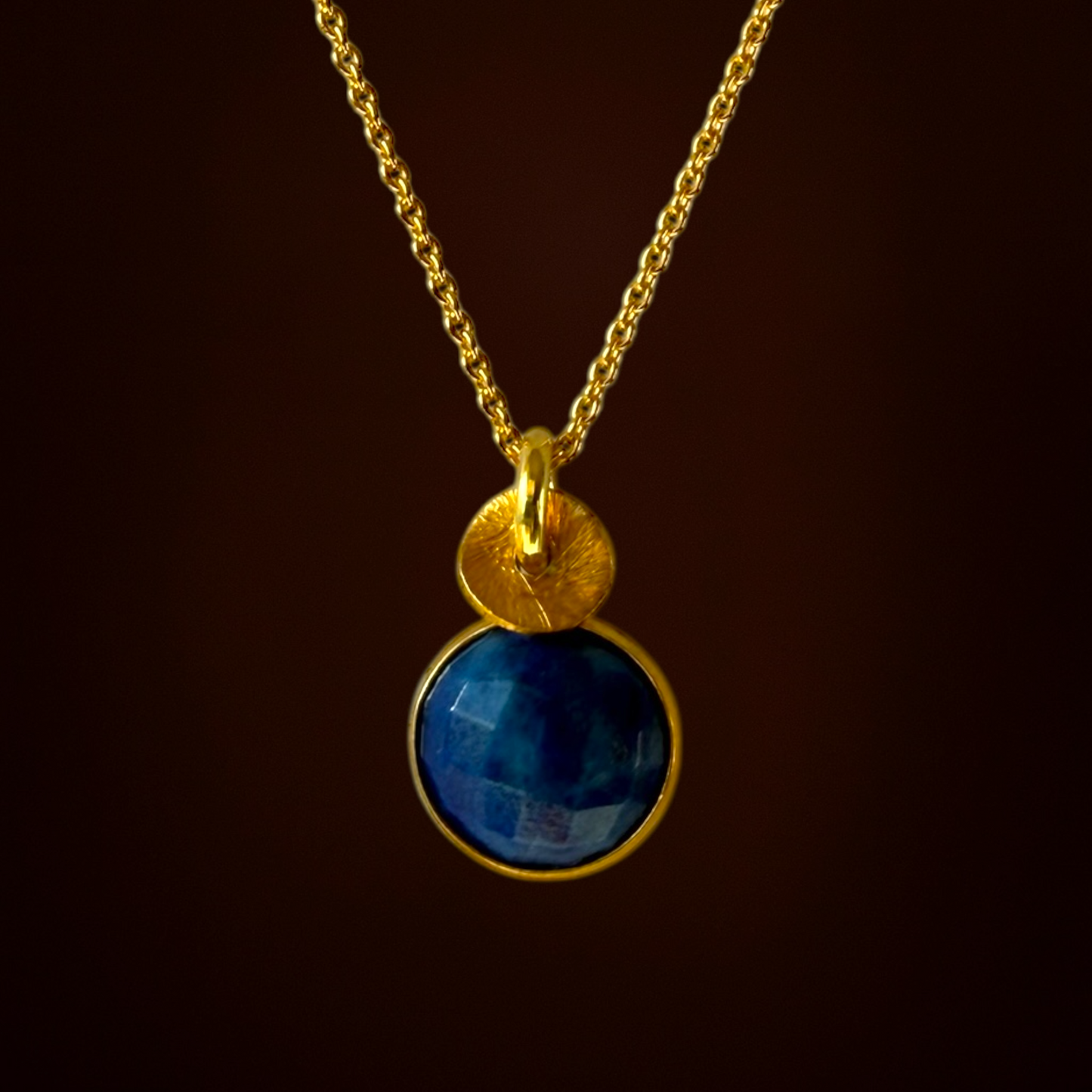 Lapis Lazuli Gold Vermeil Necklace