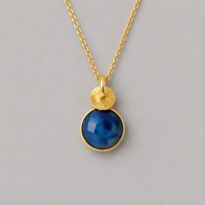 Lapis Lazuli Gold Vermeil Necklace