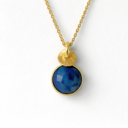 Lapis Lazuli Gold Vermeil Necklace