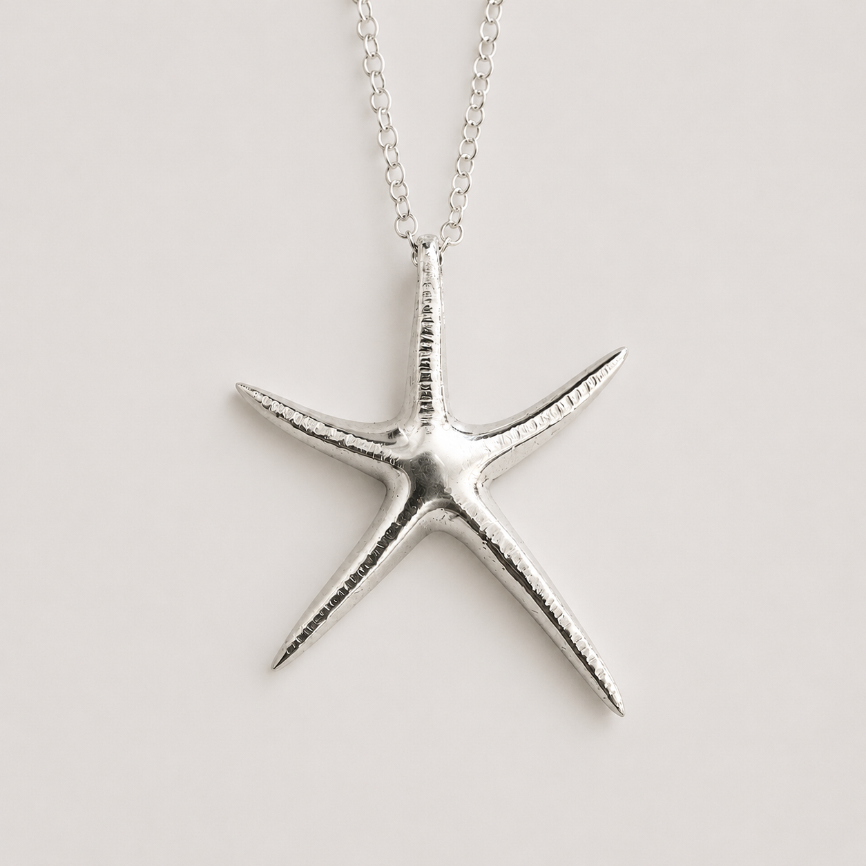 Sterling Silver Starfish Necklace